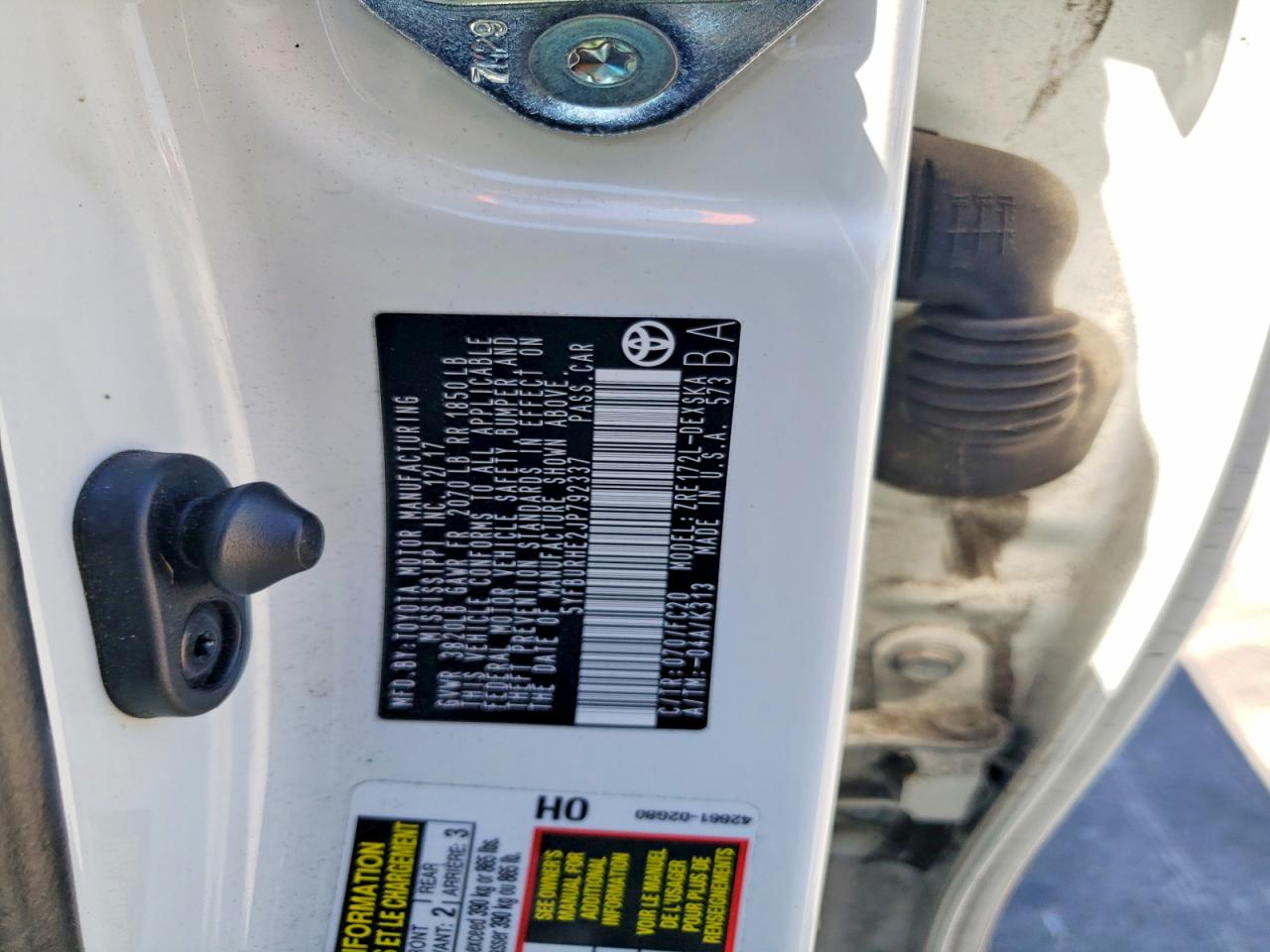 2018 TOYOTA COROLLA SE photo 23