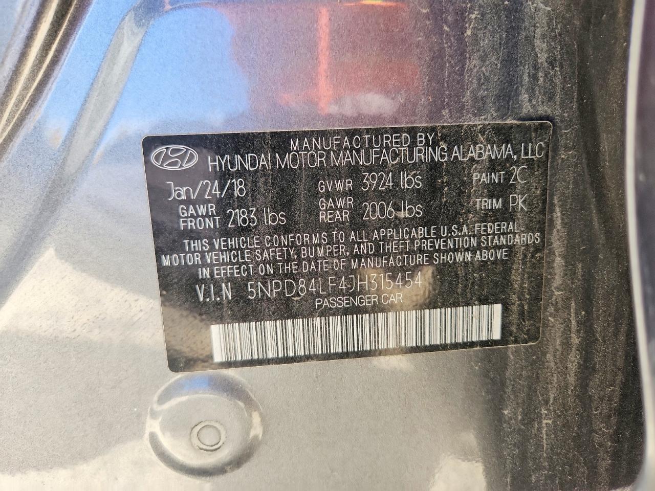 2018 HYUNDAI ELANTRA SEL photo 34