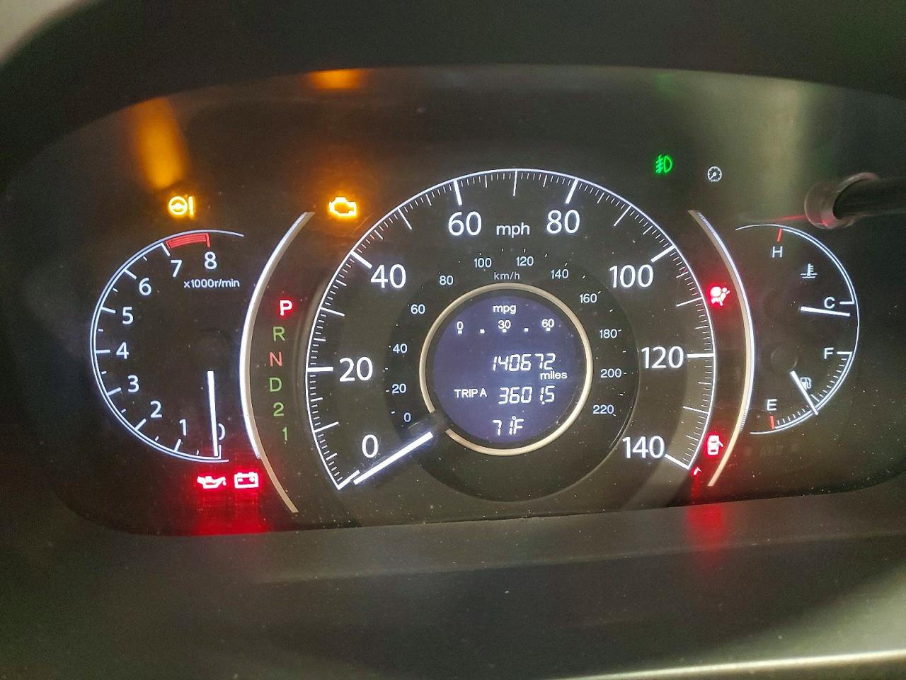 2014 HONDA CR-V EXL photo 17