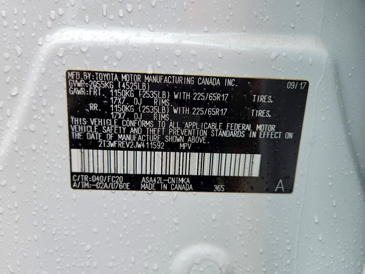 2018 TOYOTA RAV4 XLE photo 25