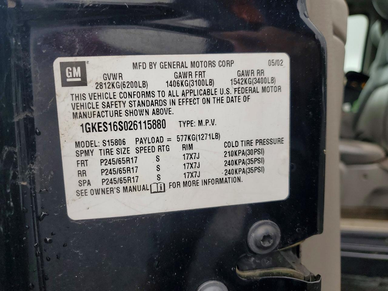 2002 GMC ENVOY XL photo 13