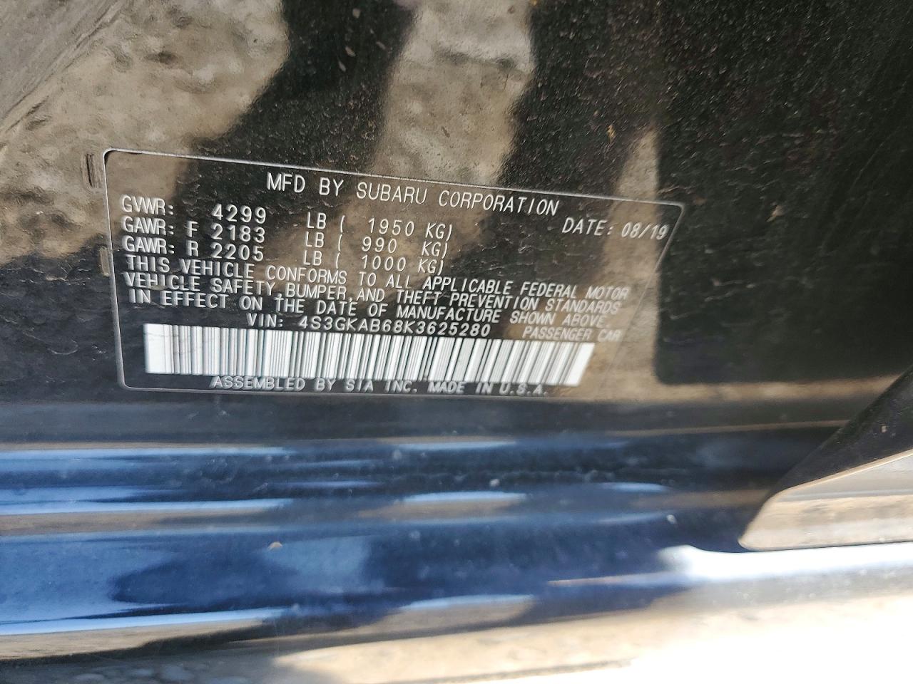 2019 SUBARU IMPREZA photo 23