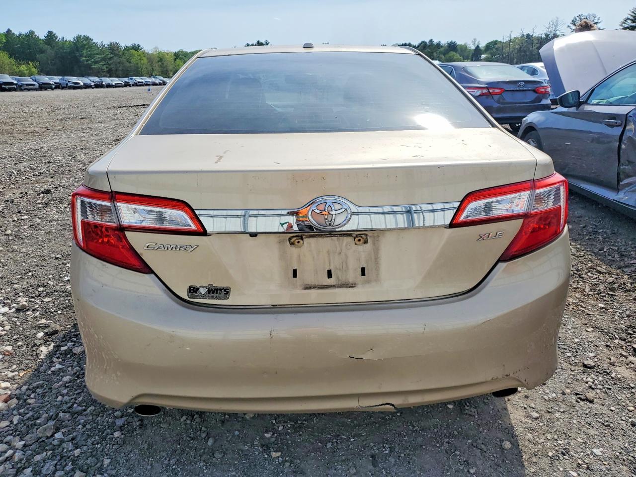 2012 TOYOTA CAMRY XLE V6 photo 11