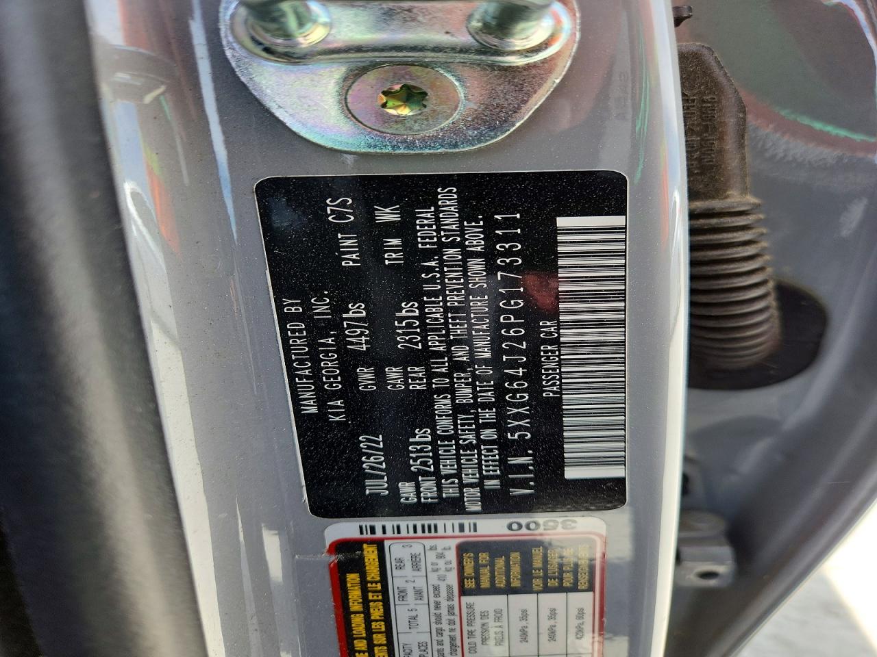 2023 KIA K5 GT LINE photo 23