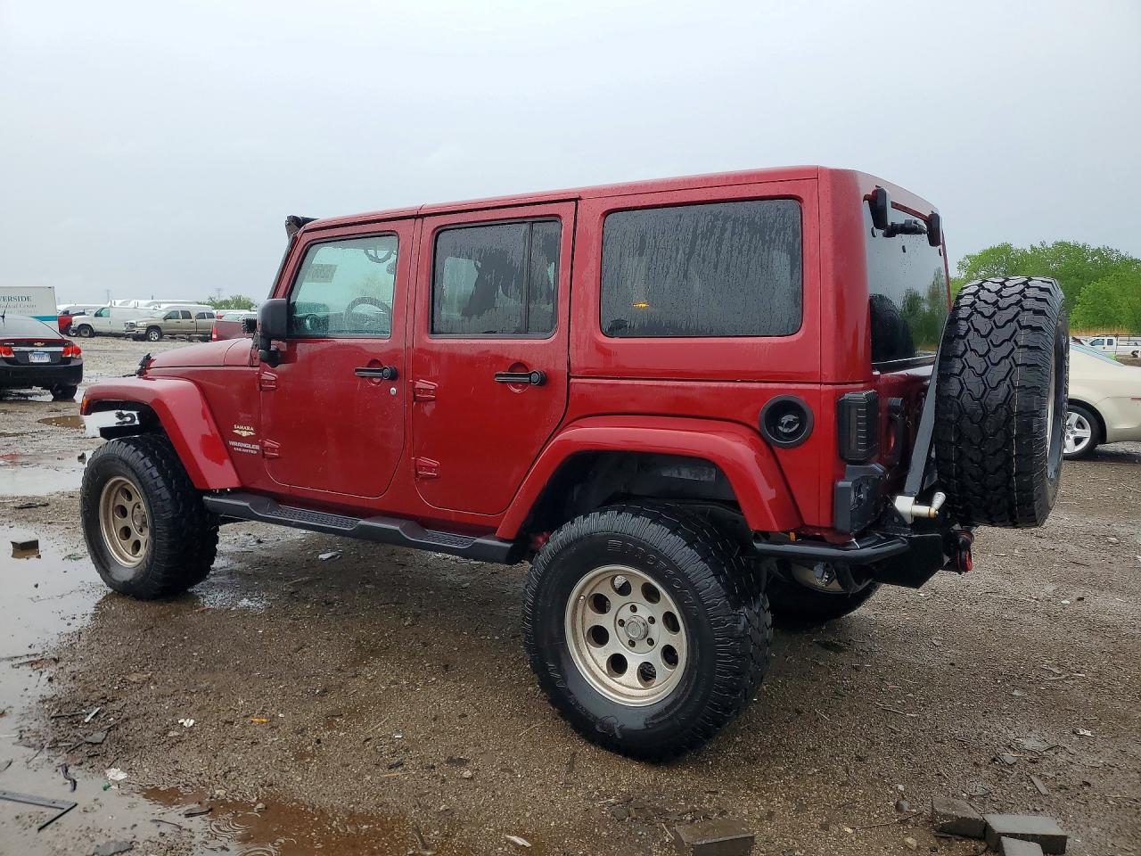 2012 JEEP WRANGLER UNLIMITED SAHARA photo 4