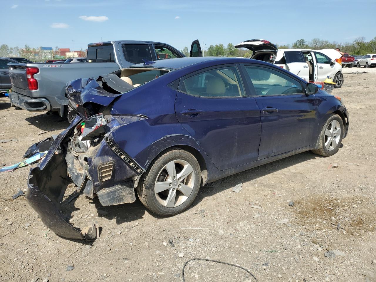 2013 HYUNDAI ELANTRA BASE photo 7