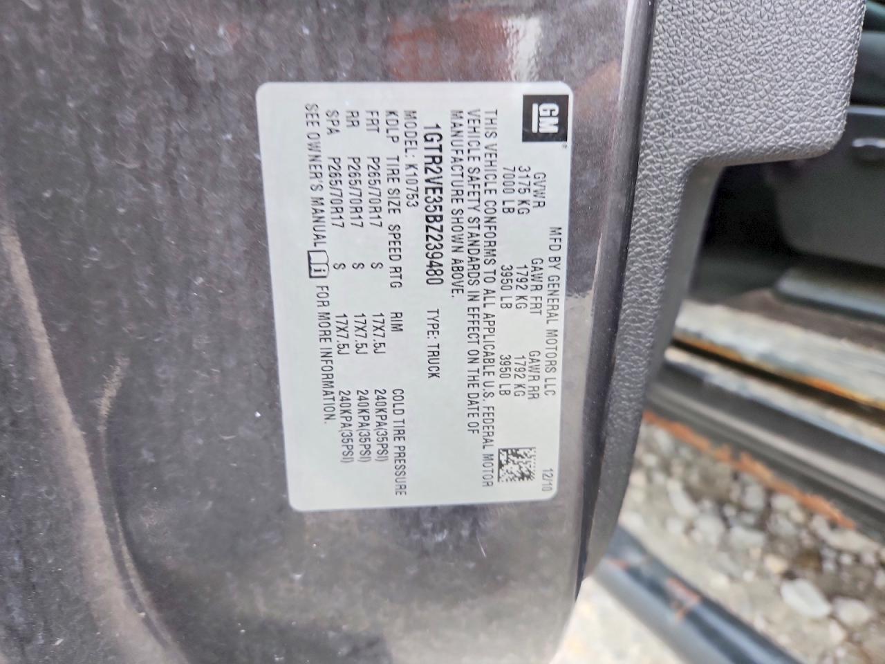 2011 GMC SIERRA K1500 SLE photo 34
