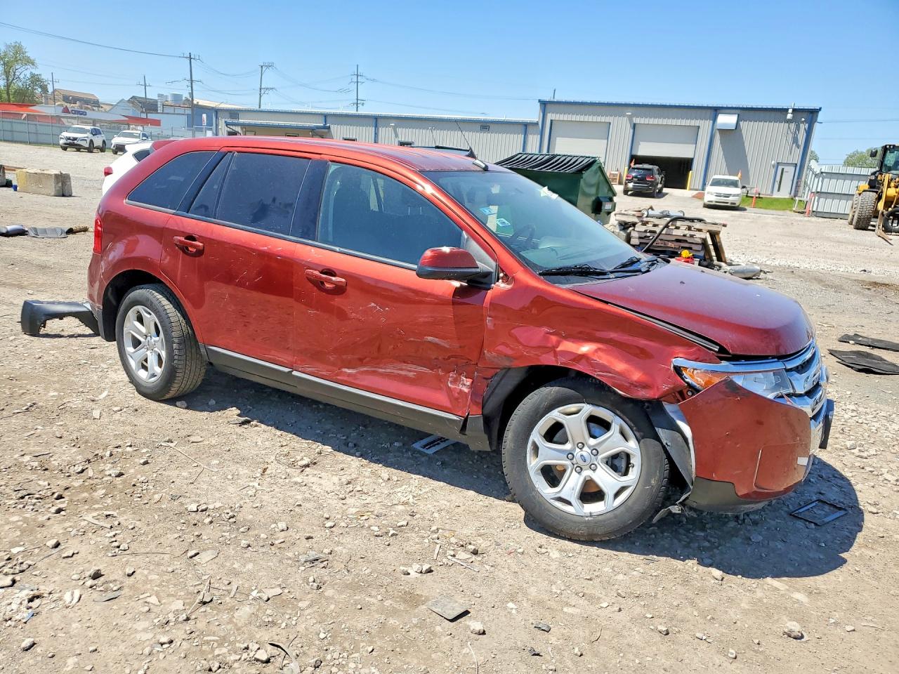 2014 FORD EDGE SEL photo 7