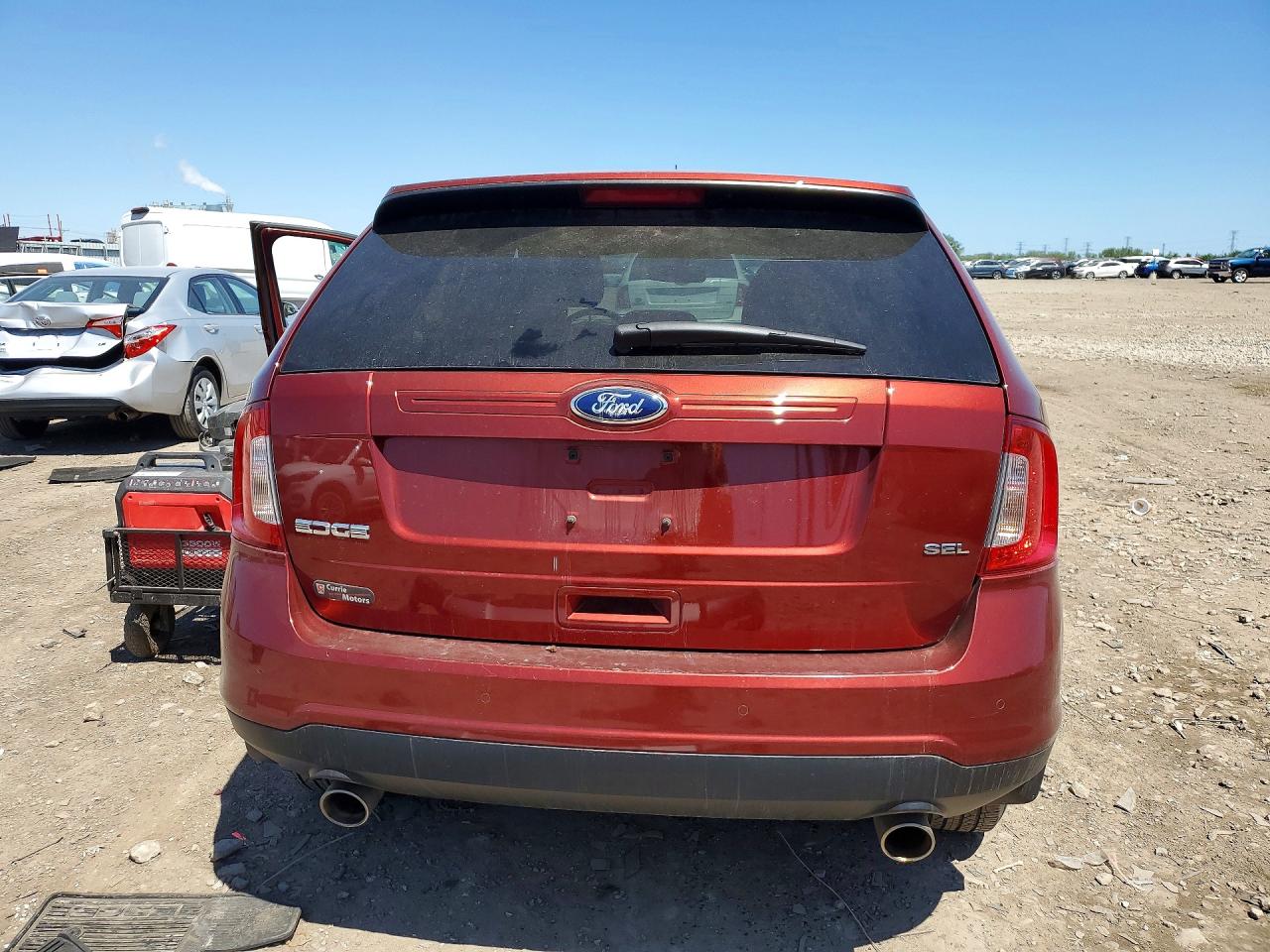 2014 FORD EDGE SEL photo 11