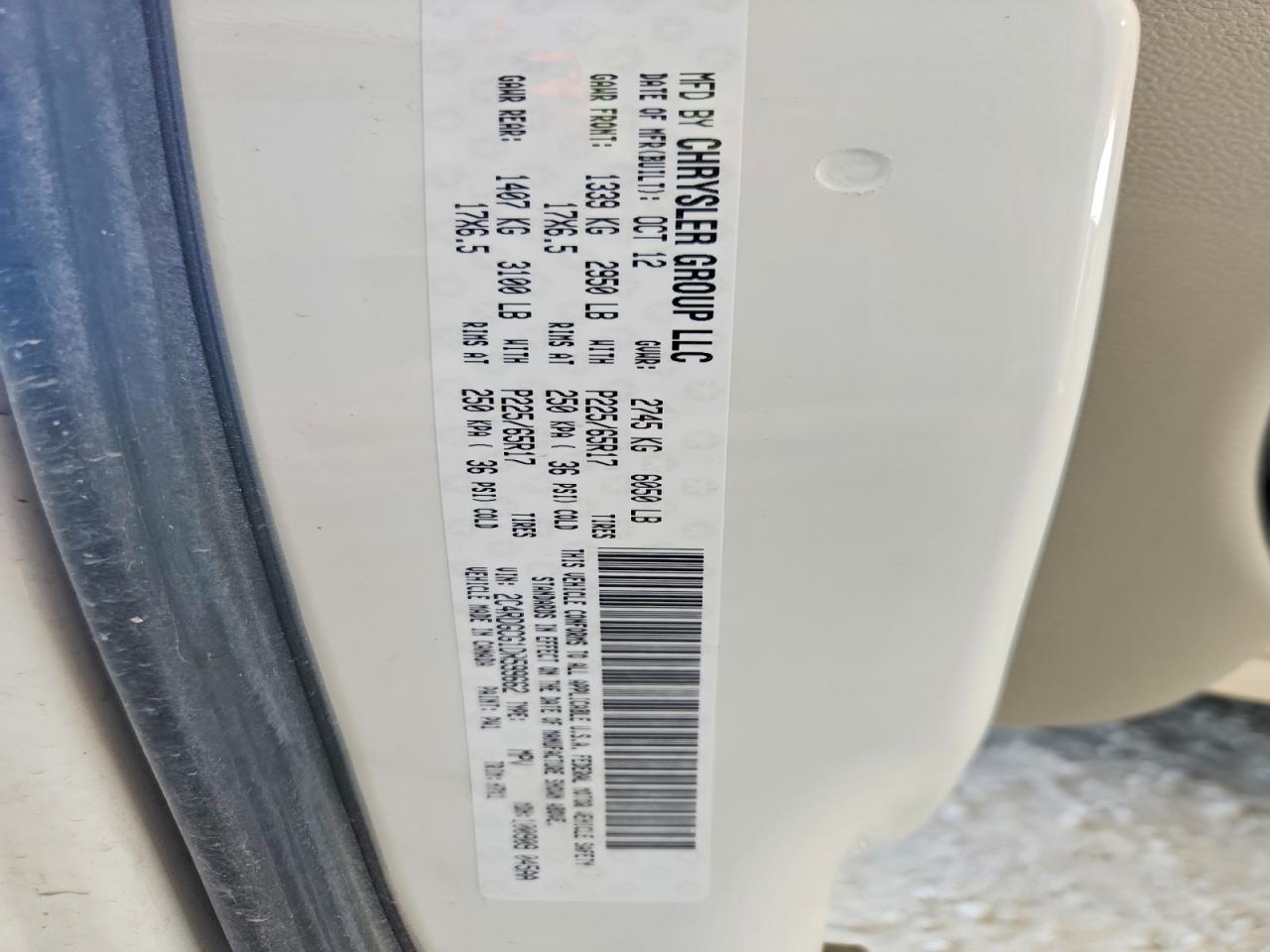 2013 DODGE GRAND CARAVAN SXT photo 13