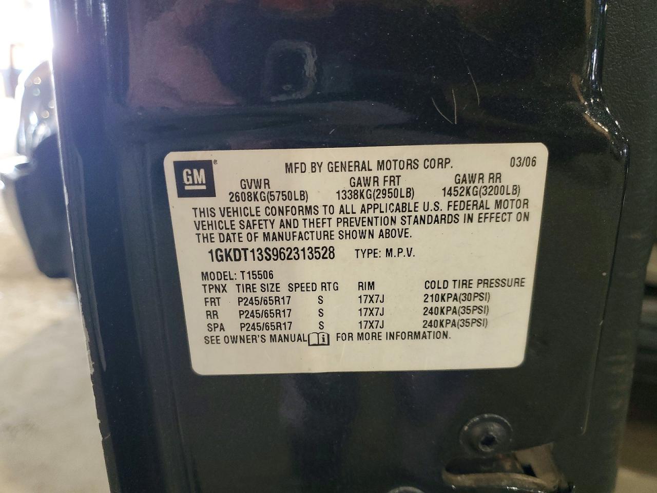 2006 GMC ENVOY photo 25