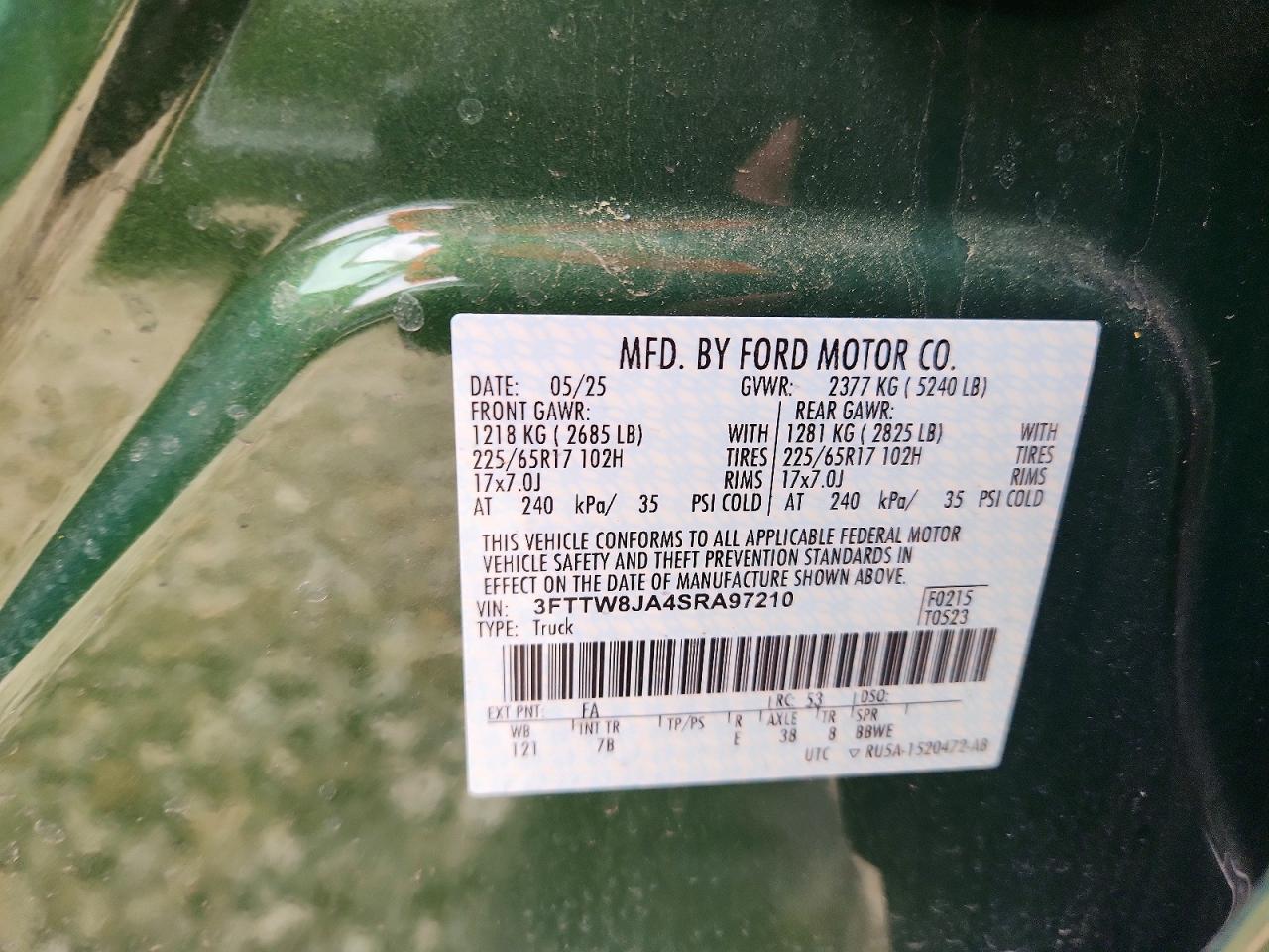 2025 FORD MAVERICK XLT photo 12