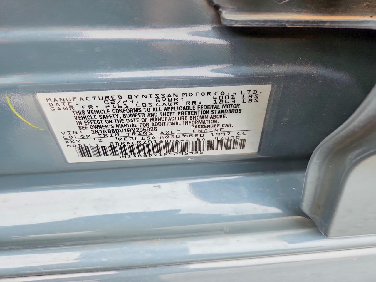 2024 NISSAN SENTRA SR photo 23