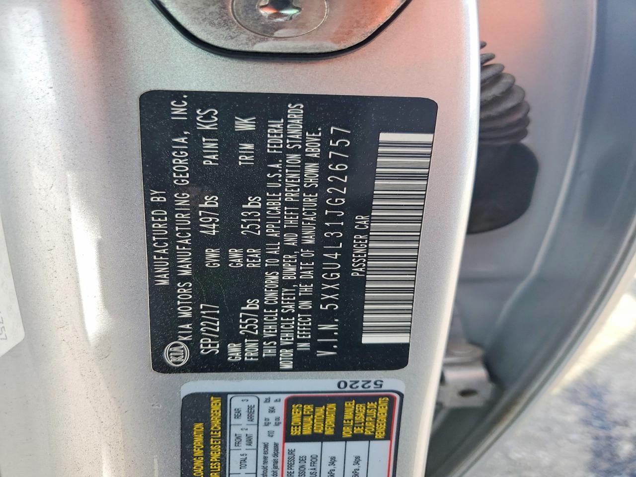 2018 KIA OPTIMA EX photo 34