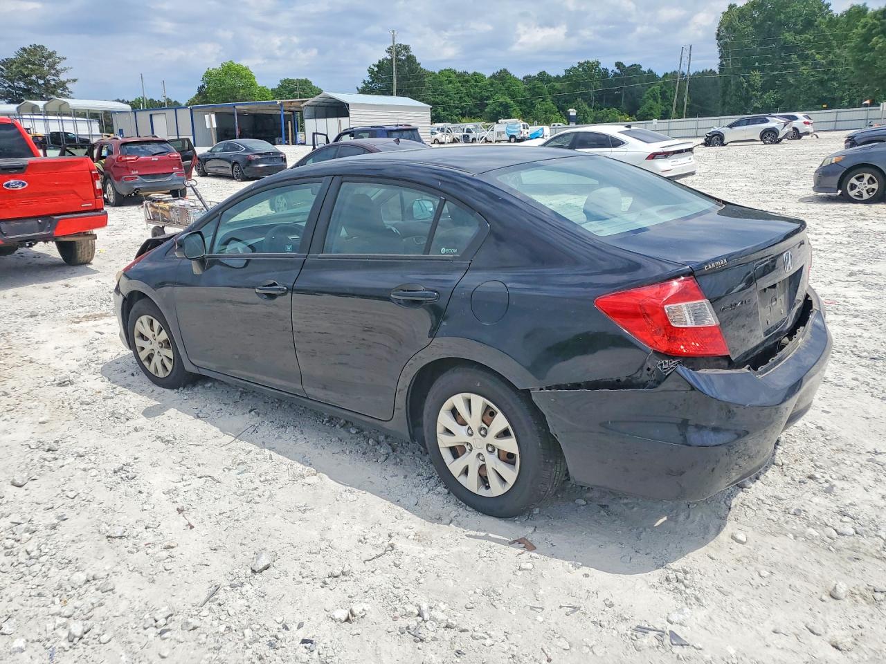 2012 HONDA CIVIC LX photo 4