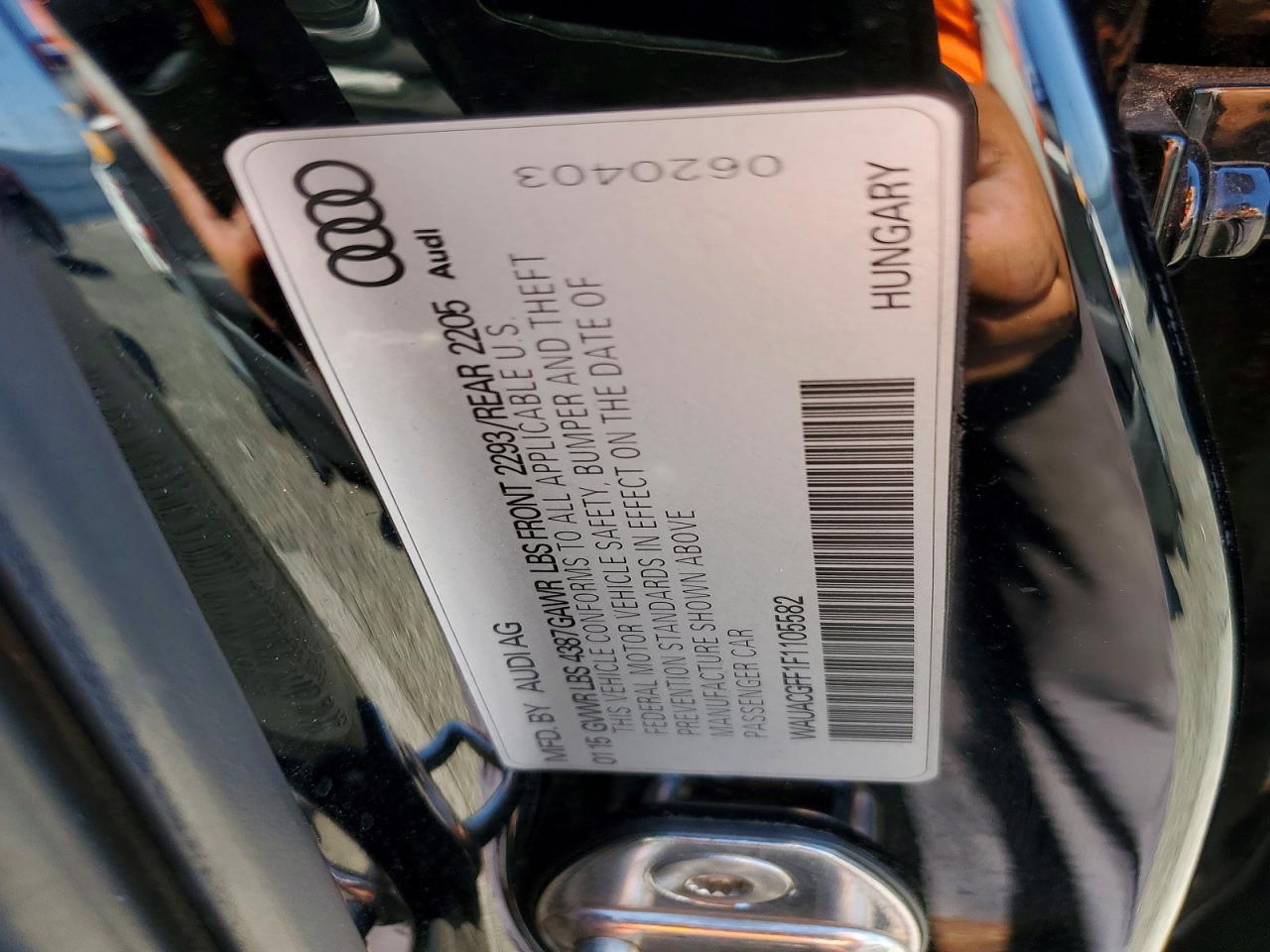 2015 AUDI A3 PREMIUM photo 34
