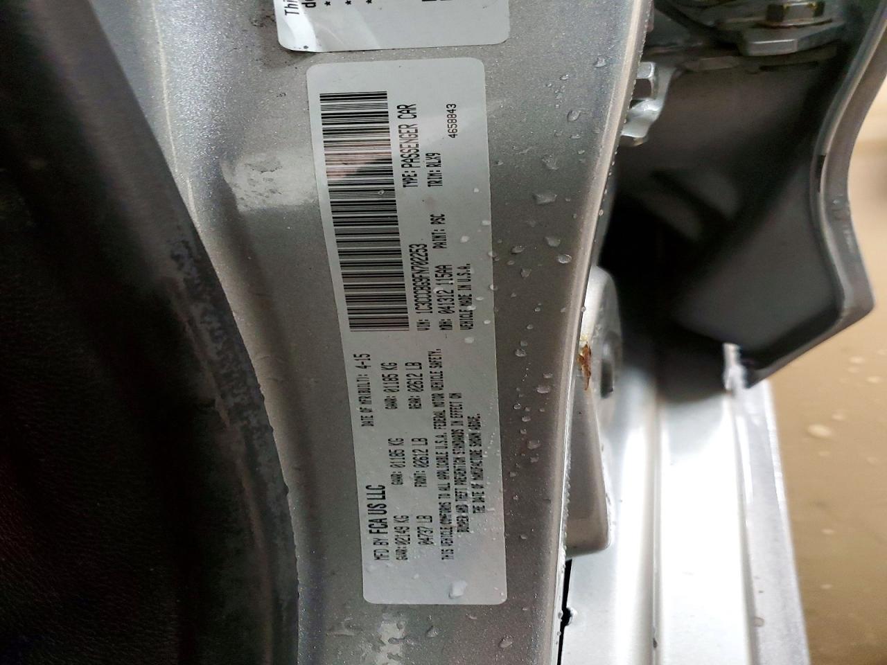 2015 CHRYSLER 200 S photo 34