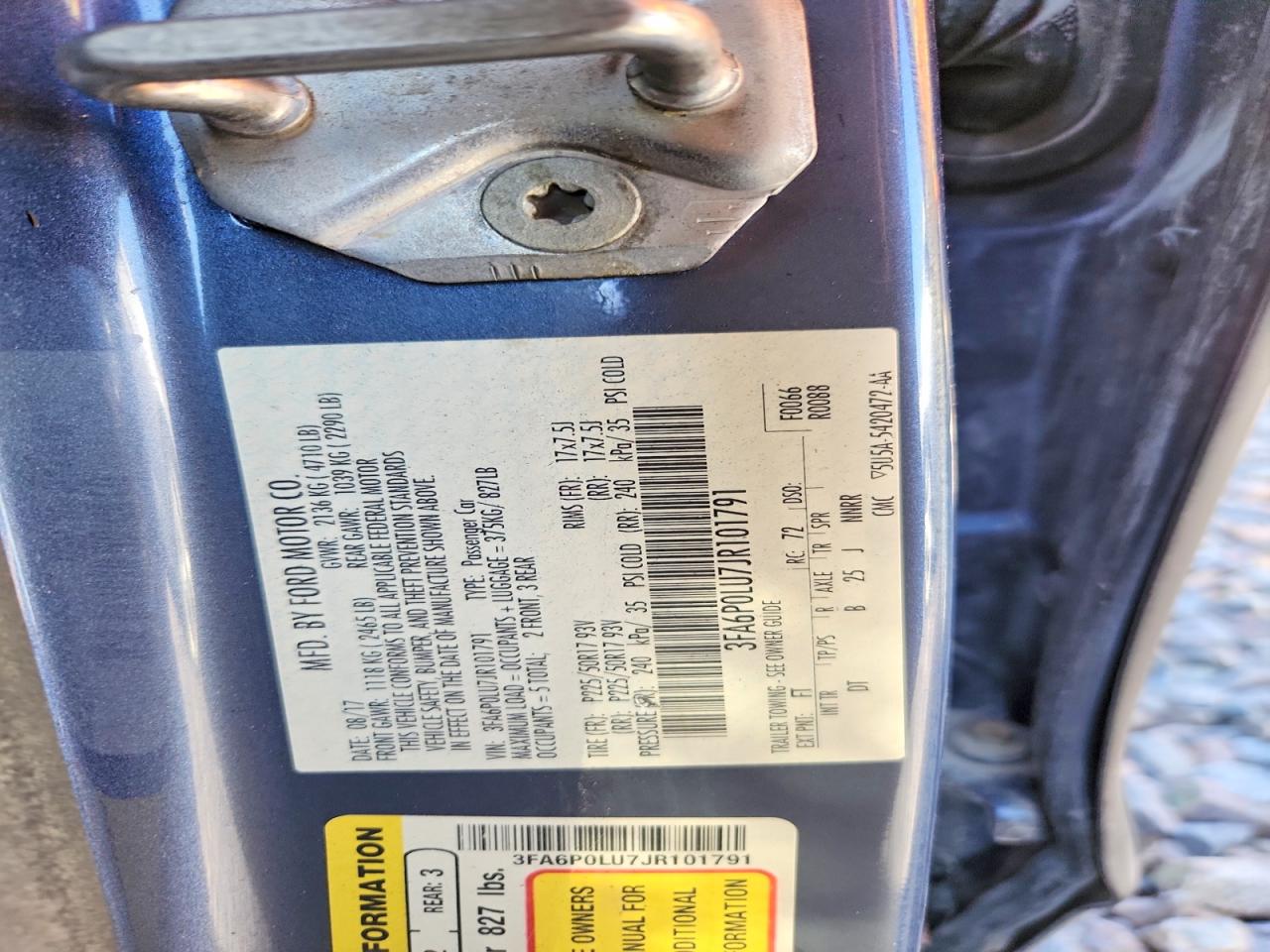 2018 FORD FUSION SE HYBRID photo 34