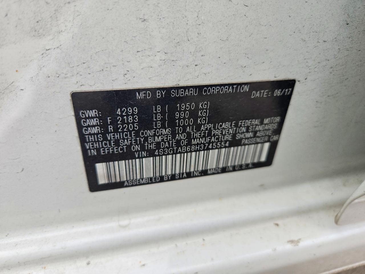 2017 SUBARU IMPREZA PREMIUM photo 34