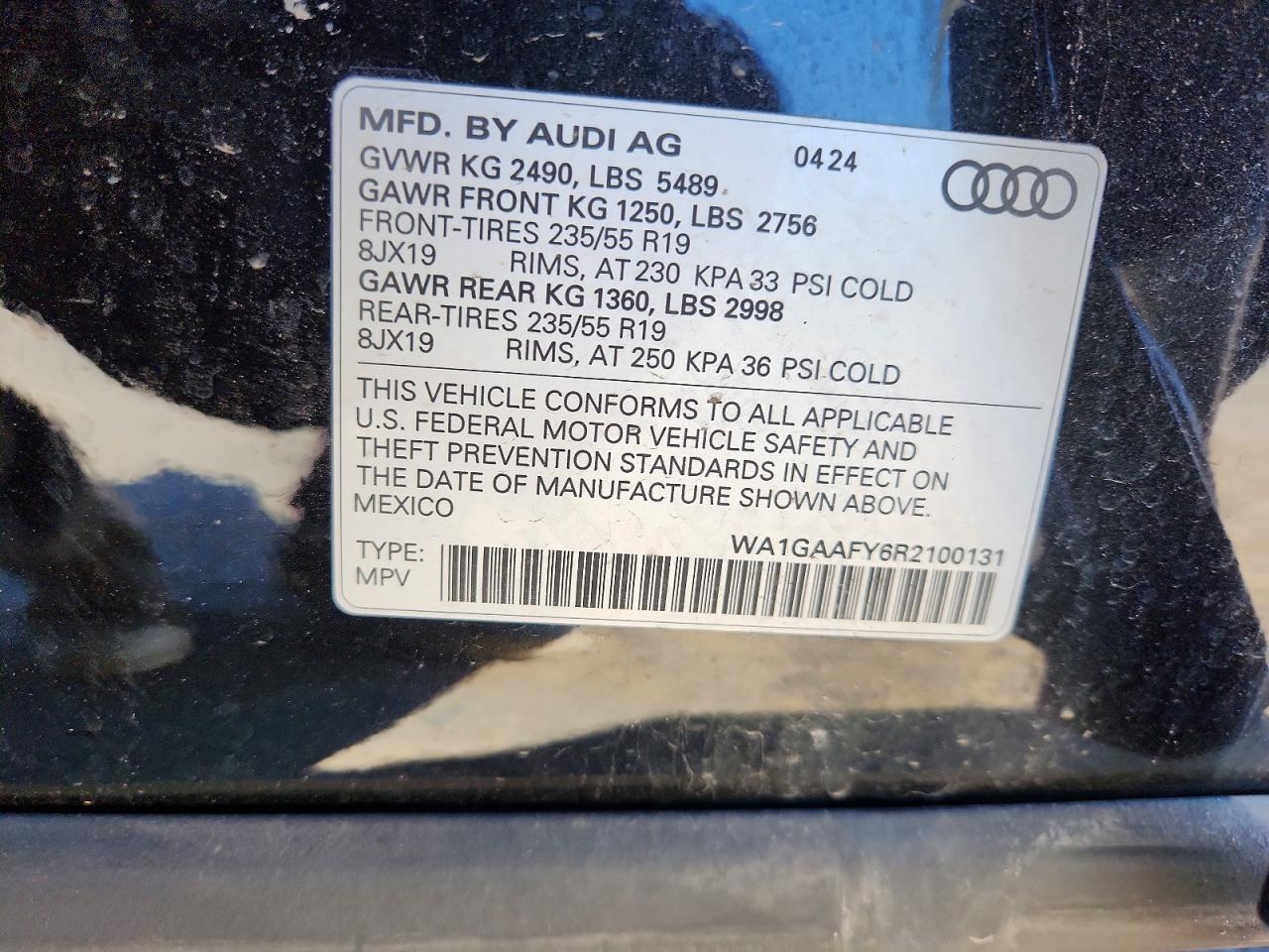 2024 AUDI Q5 PREMIUM 45 photo 25