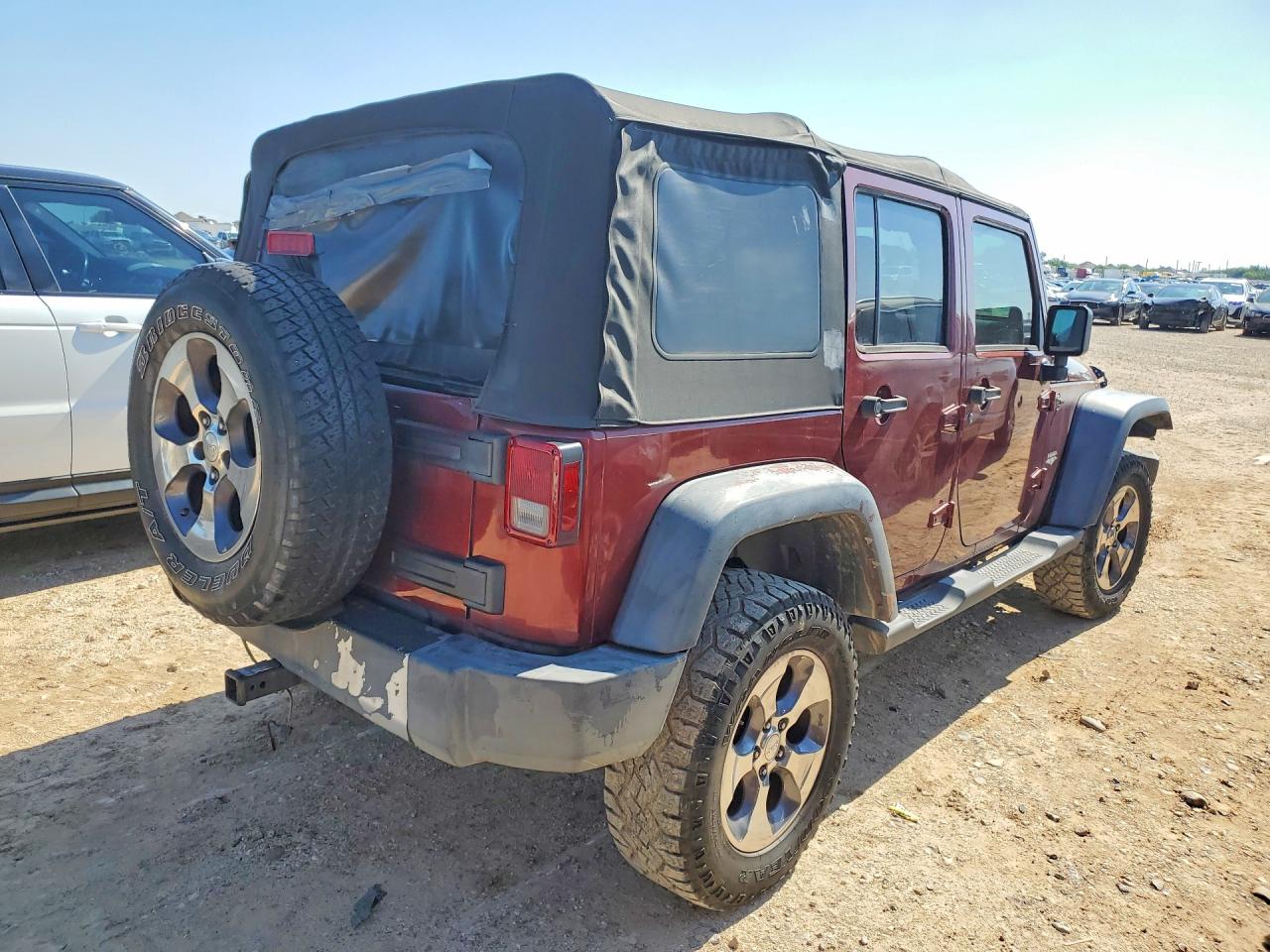 2008 JEEP WRANGLER UNLIMITED SAHARA photo 7