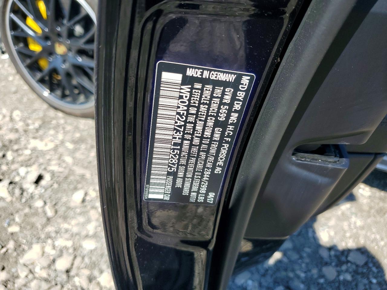 2017 PORSCHE PANAMERA TURBO photo 34