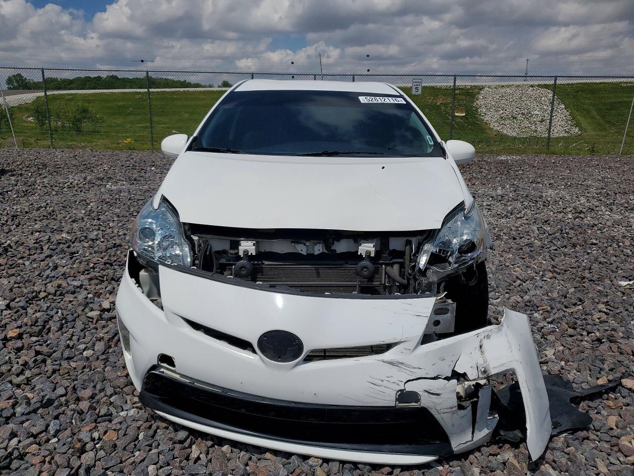 2012 TOYOTA PRIUS TWO photo 9