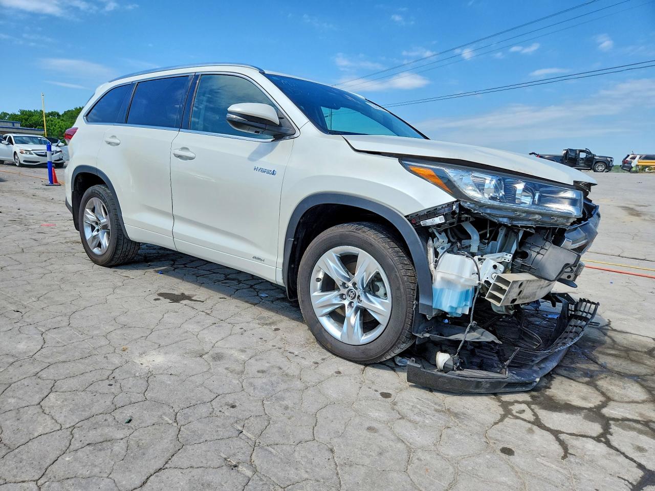 2017 TOYOTA HIGHLANDER HYBRID LIMITED photo 10