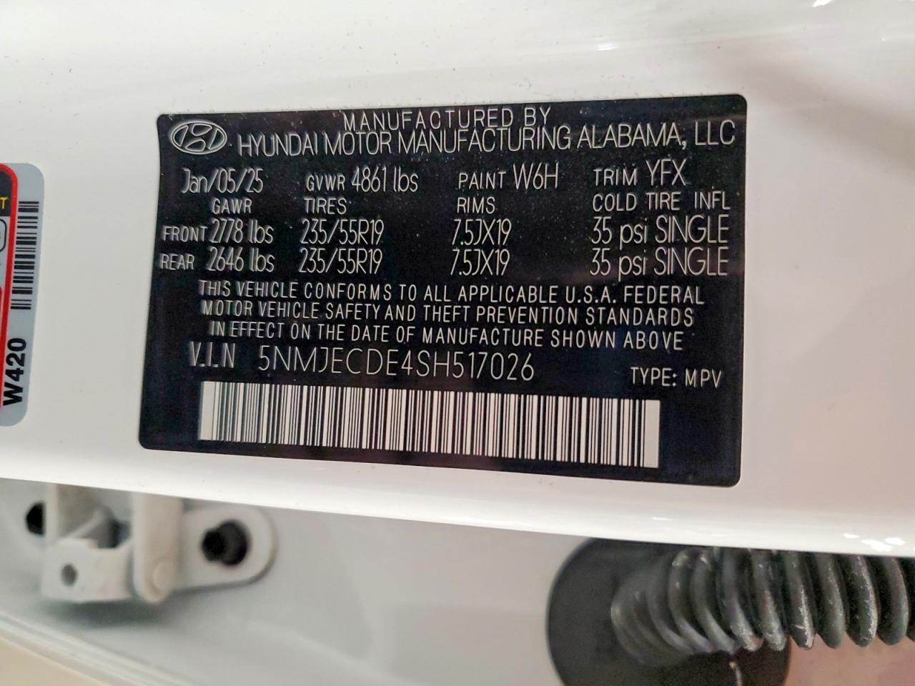 2025 HYUNDAI TUCSON LIMITED photo 40