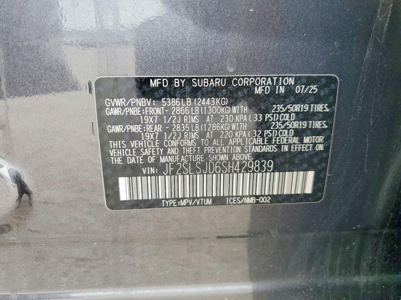 2025 SUBARU FORESTER SPORT photo 25