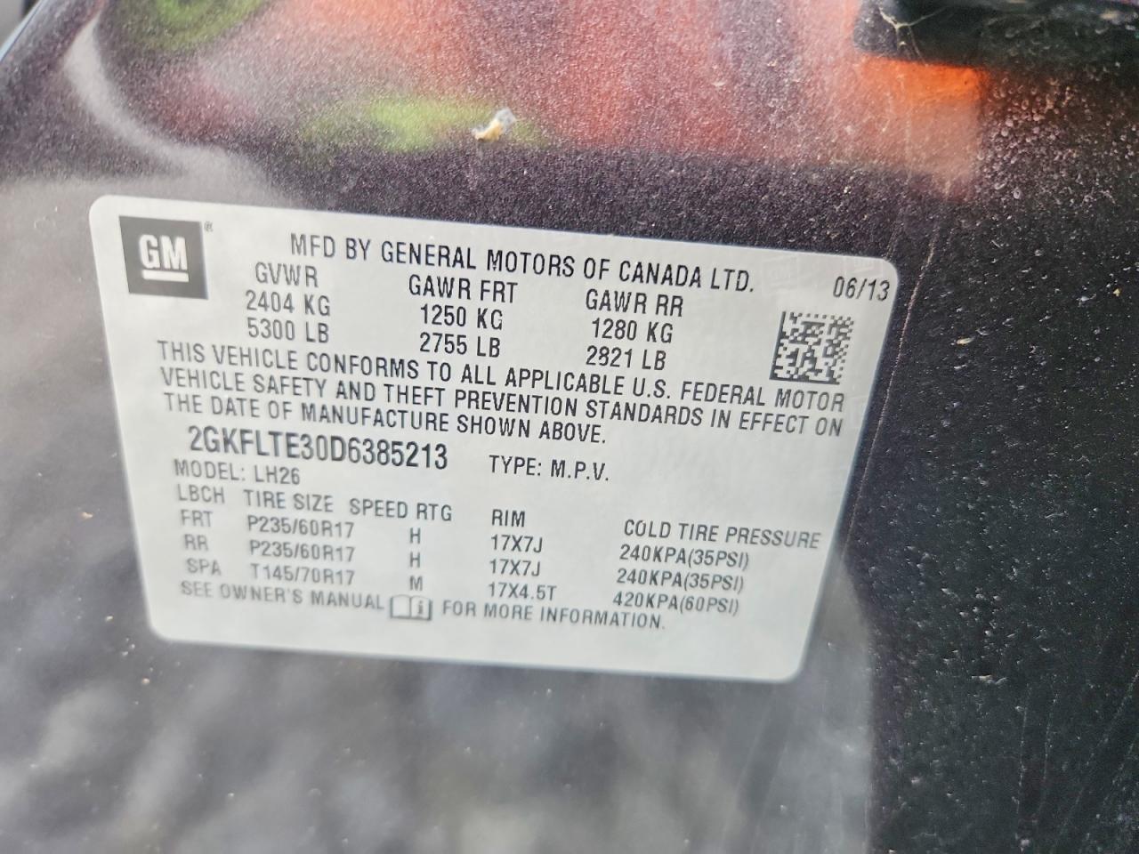 2013 GMC TERRAIN SLE photo 27