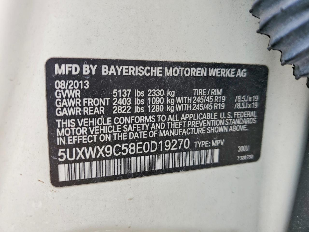 2014 BMW X3 XDRIVE28I photo 40