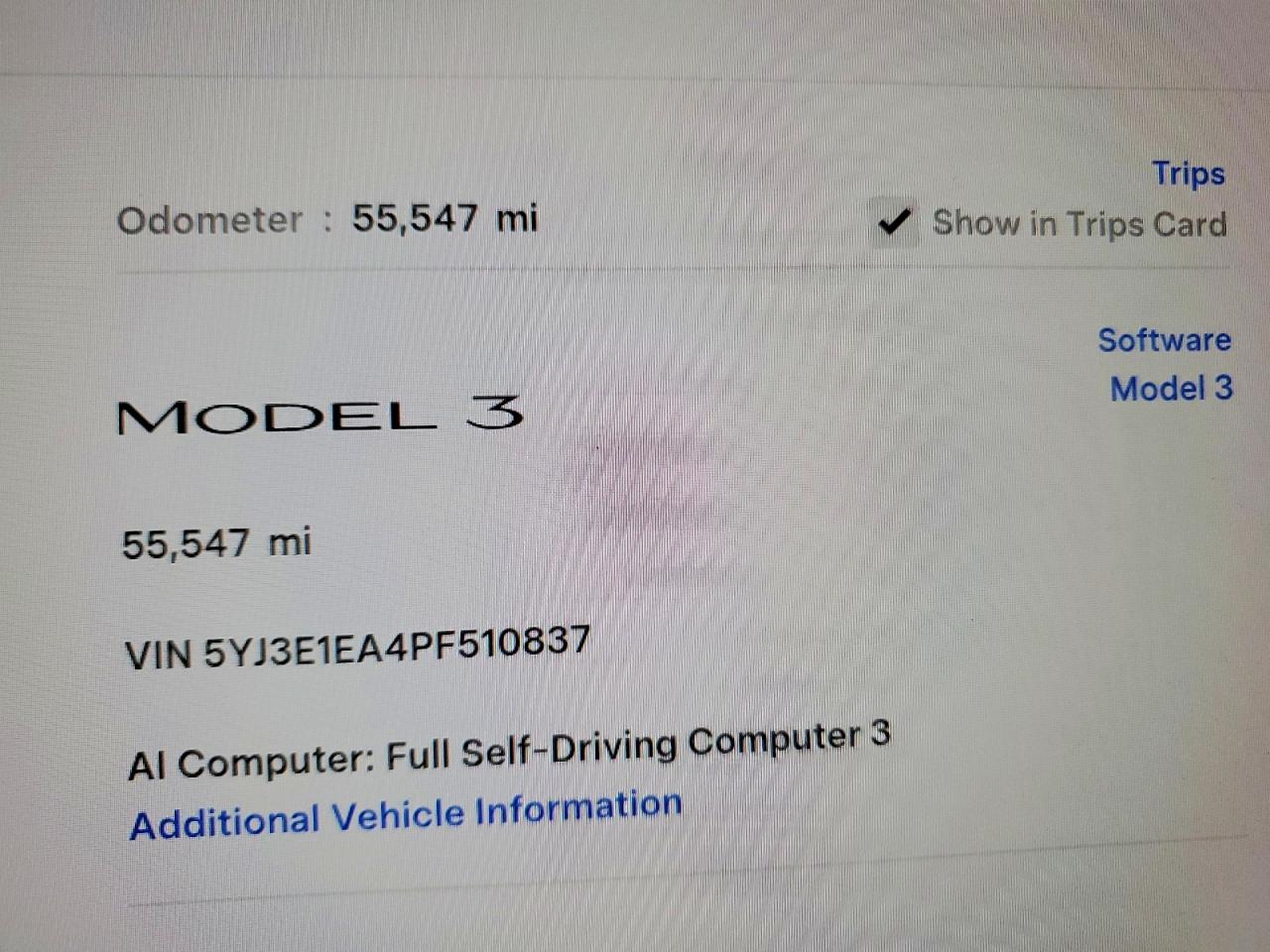 2023 TESLA MODEL 3 photo 9