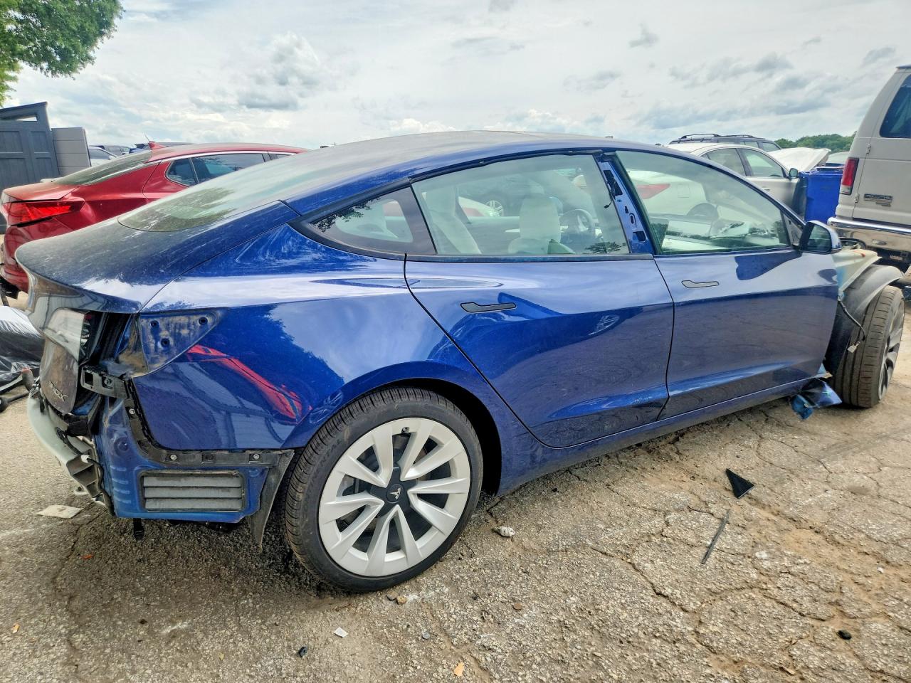 2021 TESLA MODEL 3 photo 5