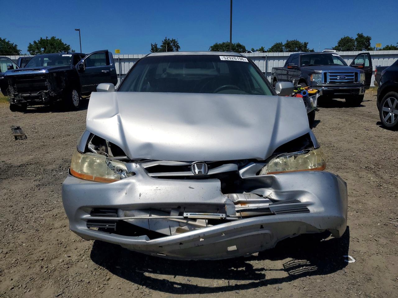 2002 HONDA ACCORD EX photo 9