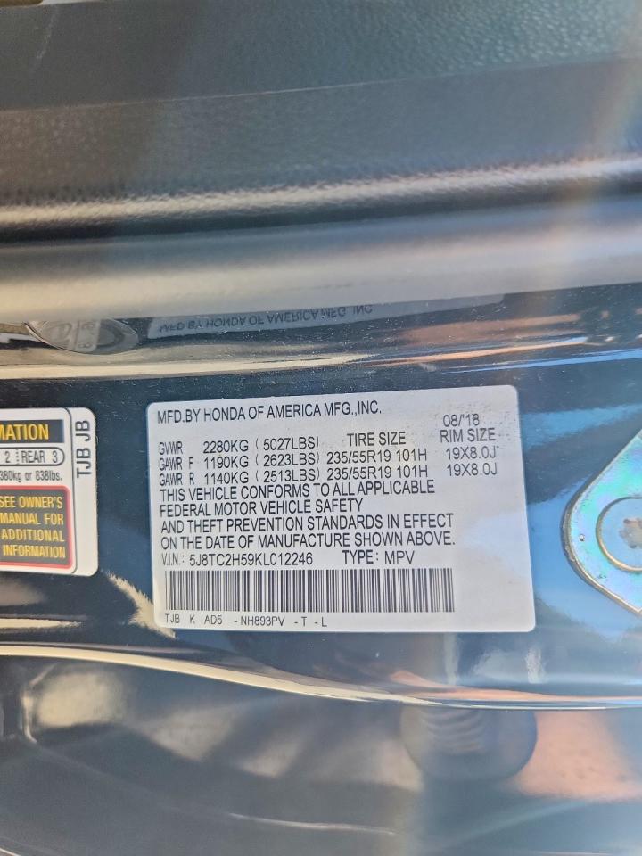 2019 ACURA RDX TECHNOLOGY photo 14