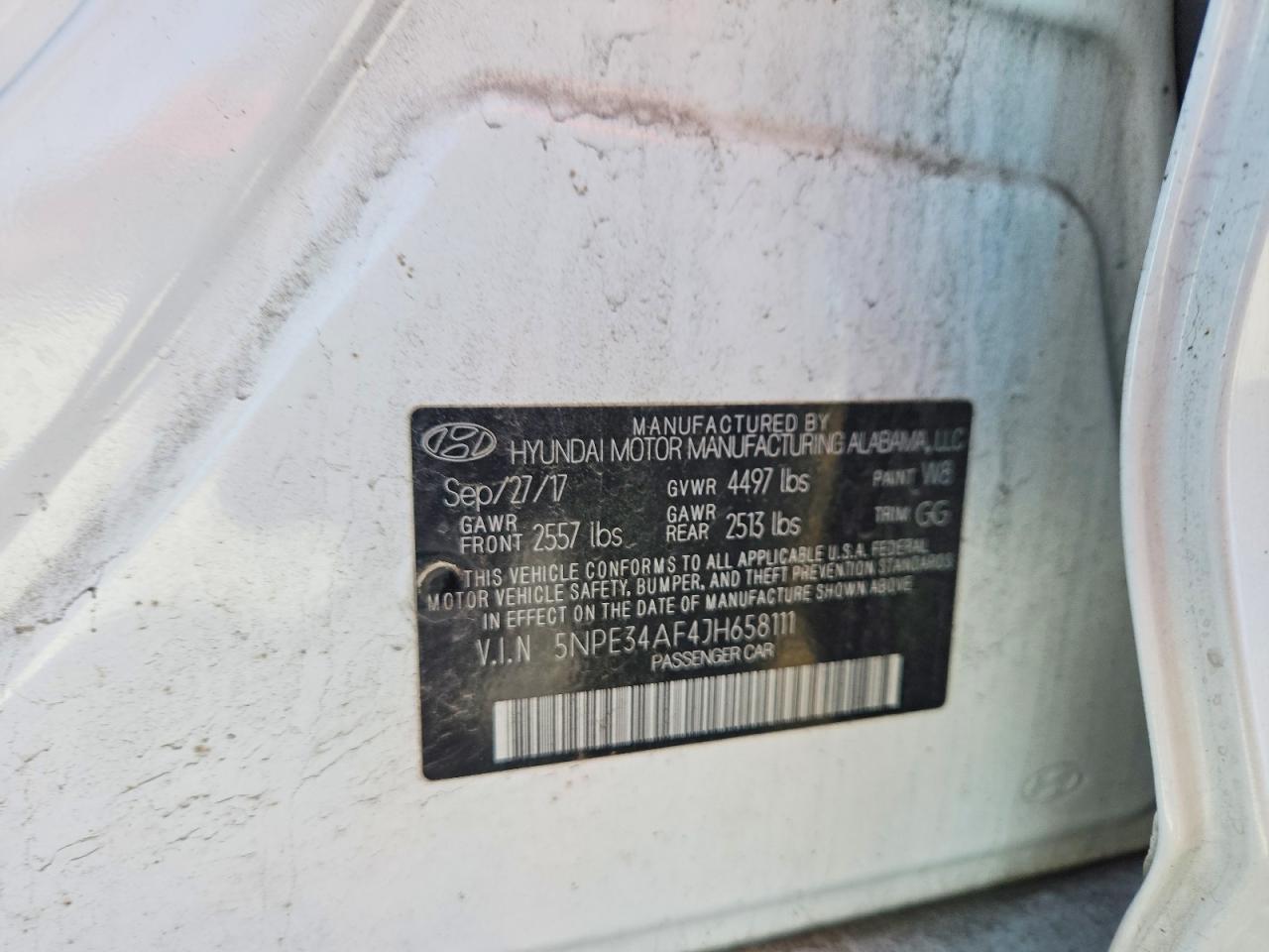 2018 HYUNDAI SONATA LIMITED photo 25