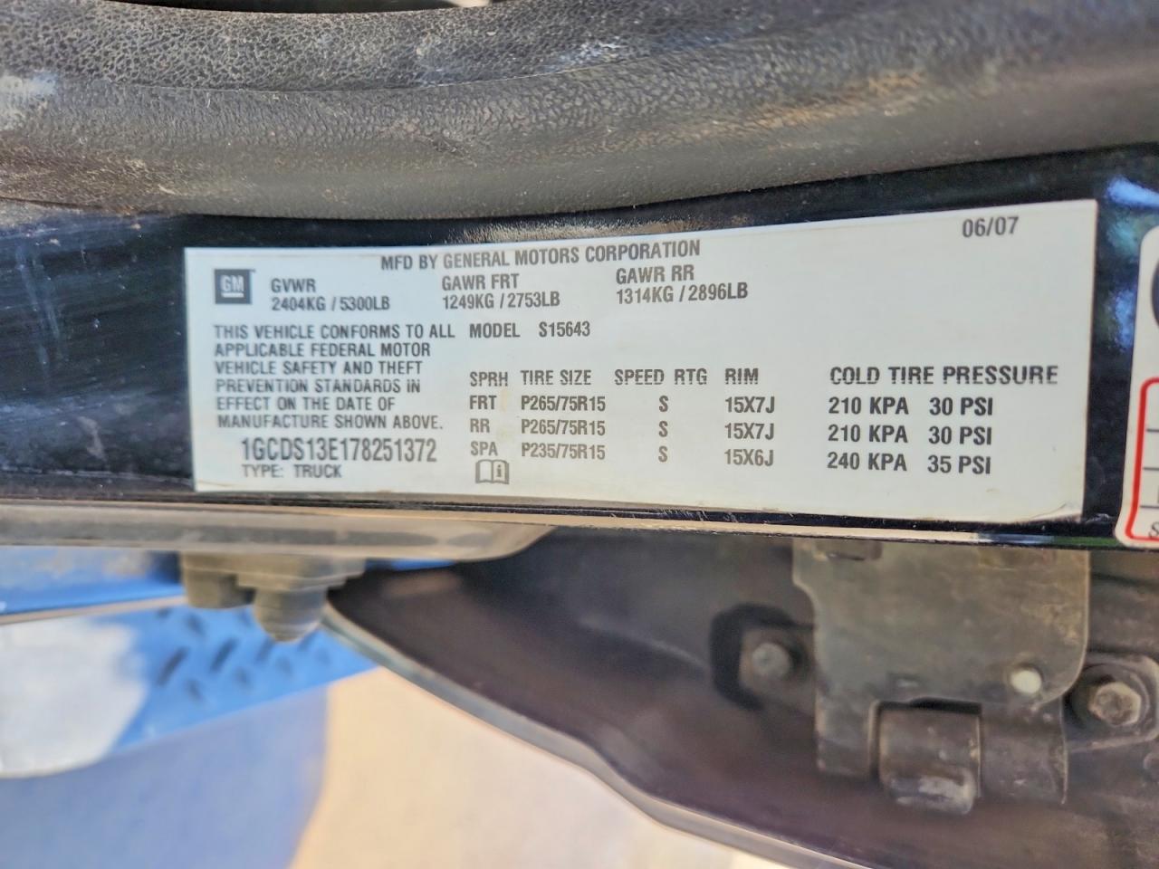 2007 CHEVROLET COLORADO photo 12