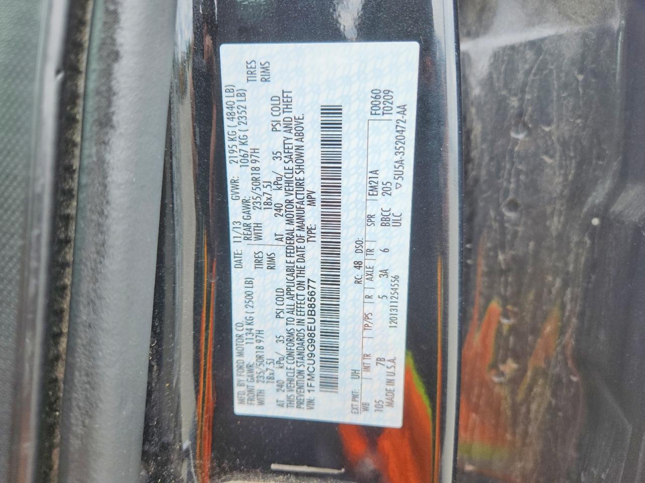 2014 FORD ESCAPE SE photo 23
