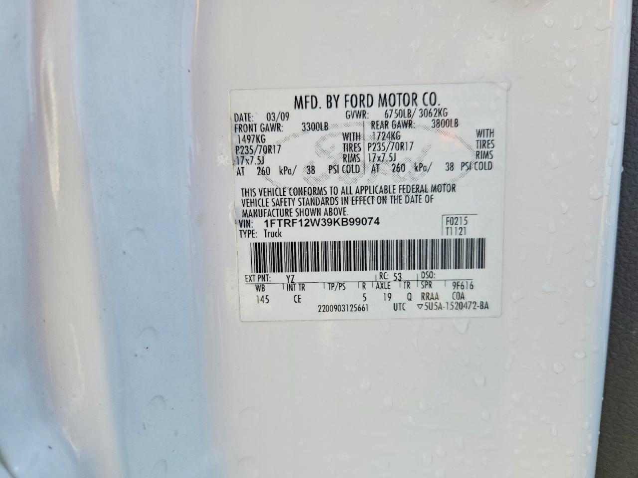 2009 FORD F150 photo 23