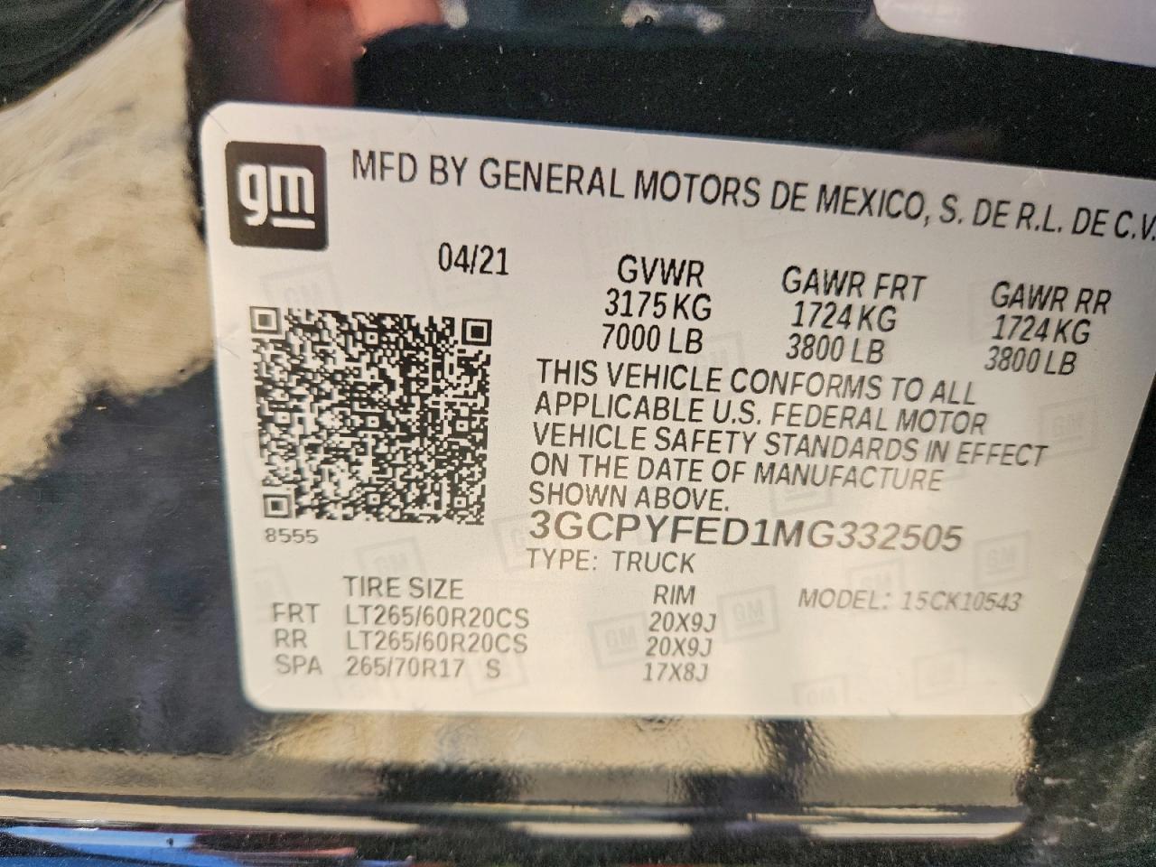 2021 CHEVROLET SILVERADO K1500 LT TRAIL BOSS photo 12