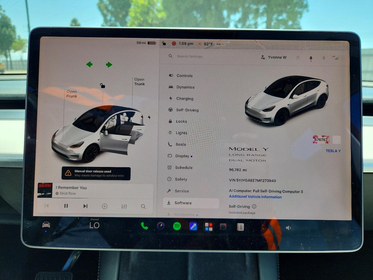 2021 TESLA MODEL Y photo 17