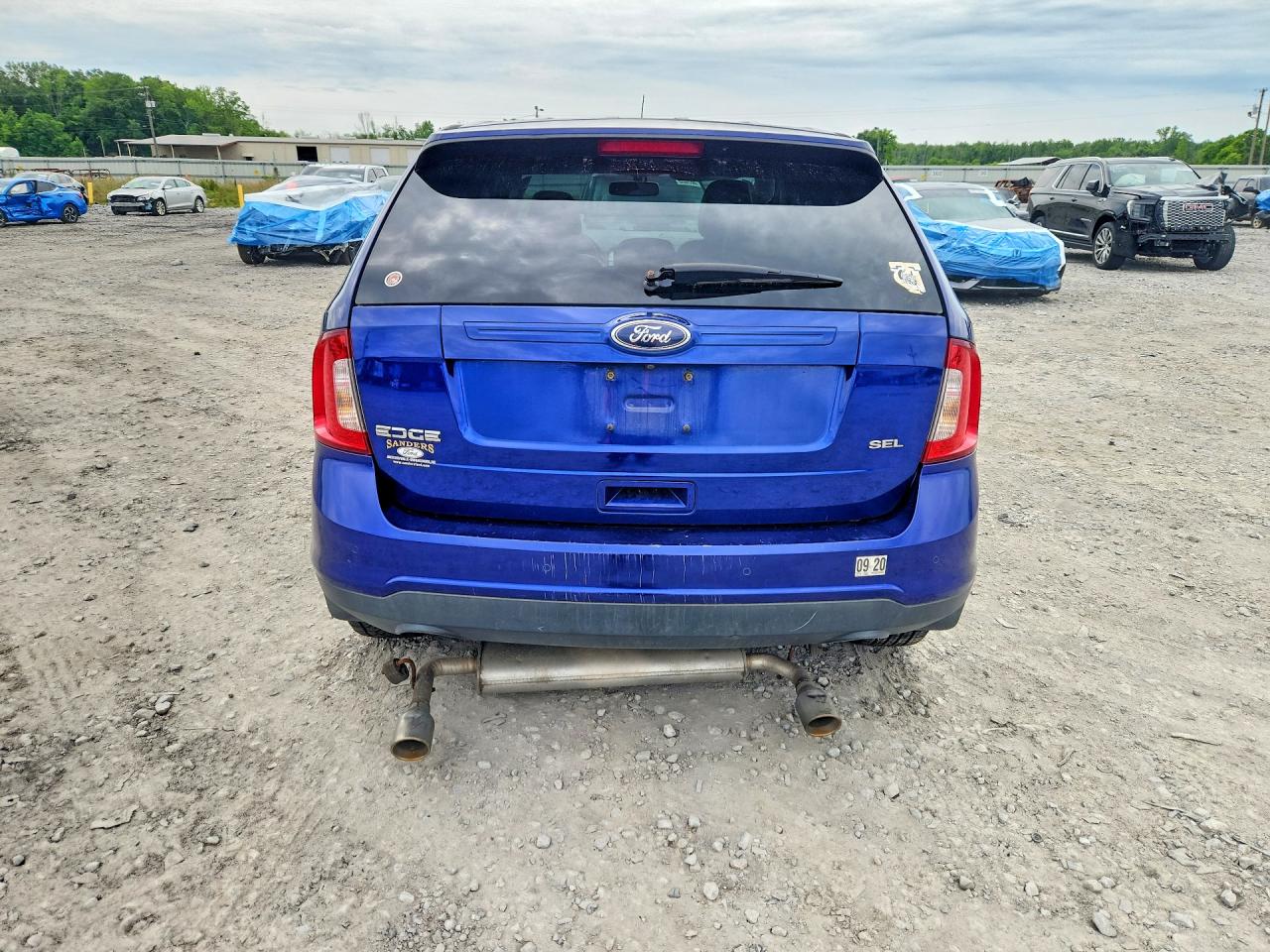 2013 FORD EDGE SEL photo 11