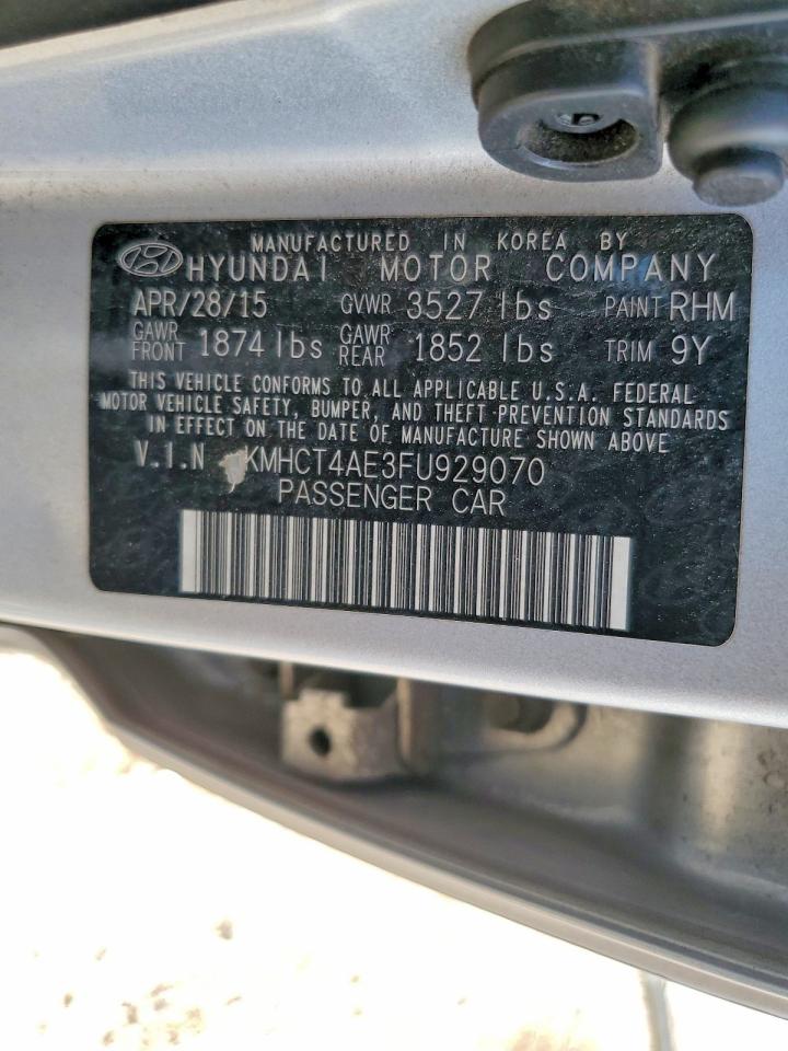 2015 HYUNDAI ACCENT GLS photo 23