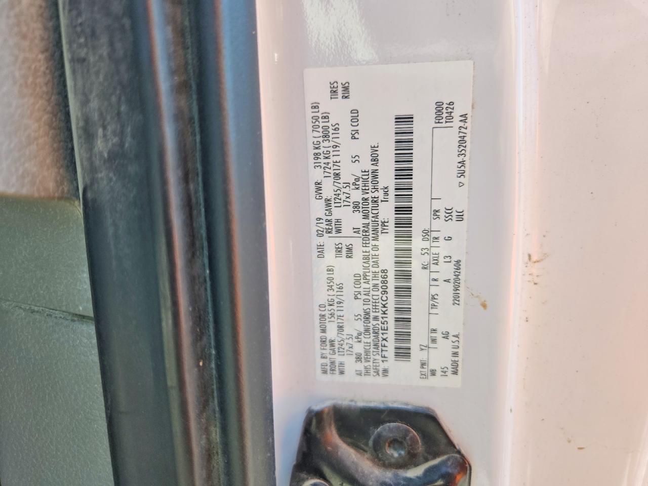 2019 FORD F150 photo 34