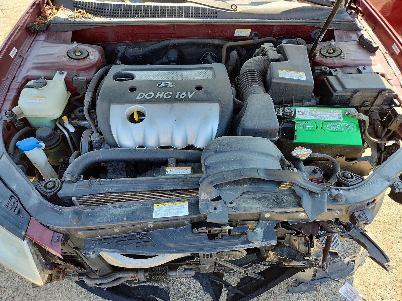 2008 HYUNDAI SONATA GLS photo 21