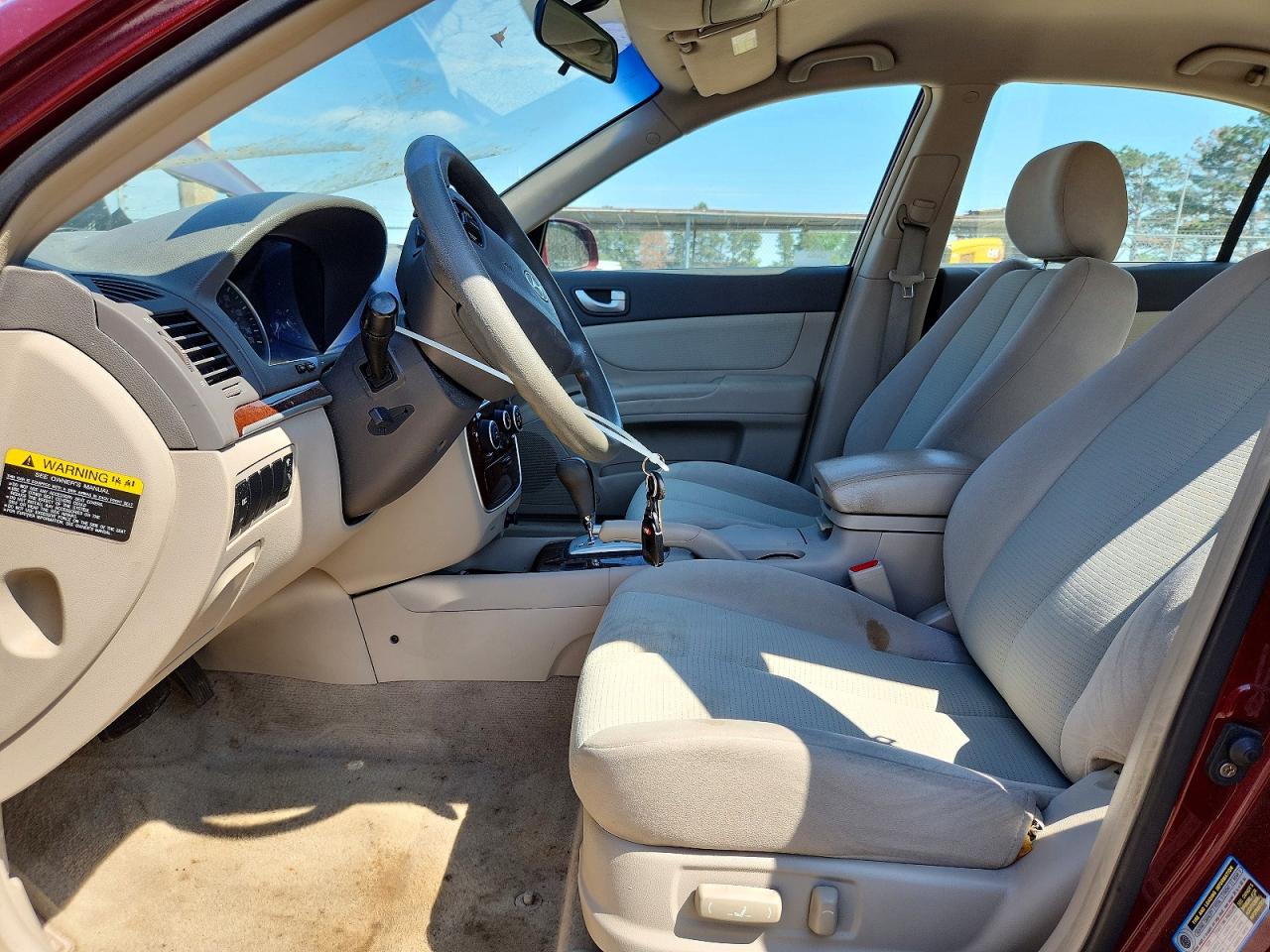2008 HYUNDAI SONATA GLS photo 13