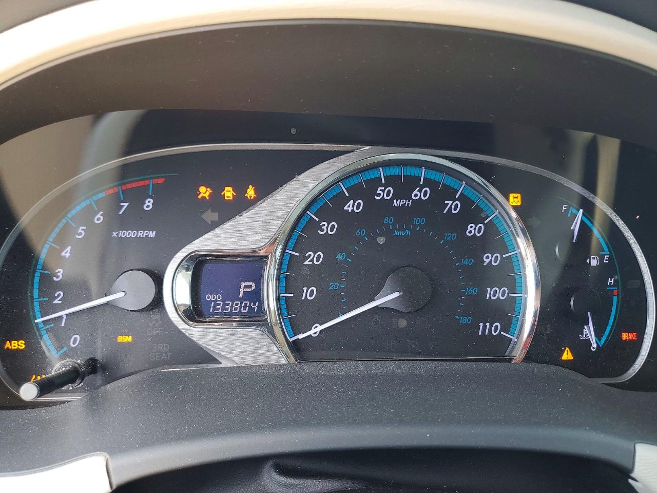 2014 TOYOTA SIENNA XLE 8-PASSENGER photo 9