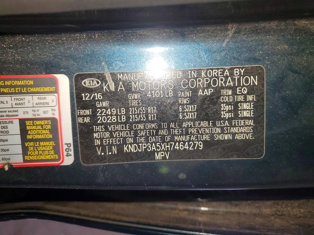 2017 KIA SOUL + photo 34