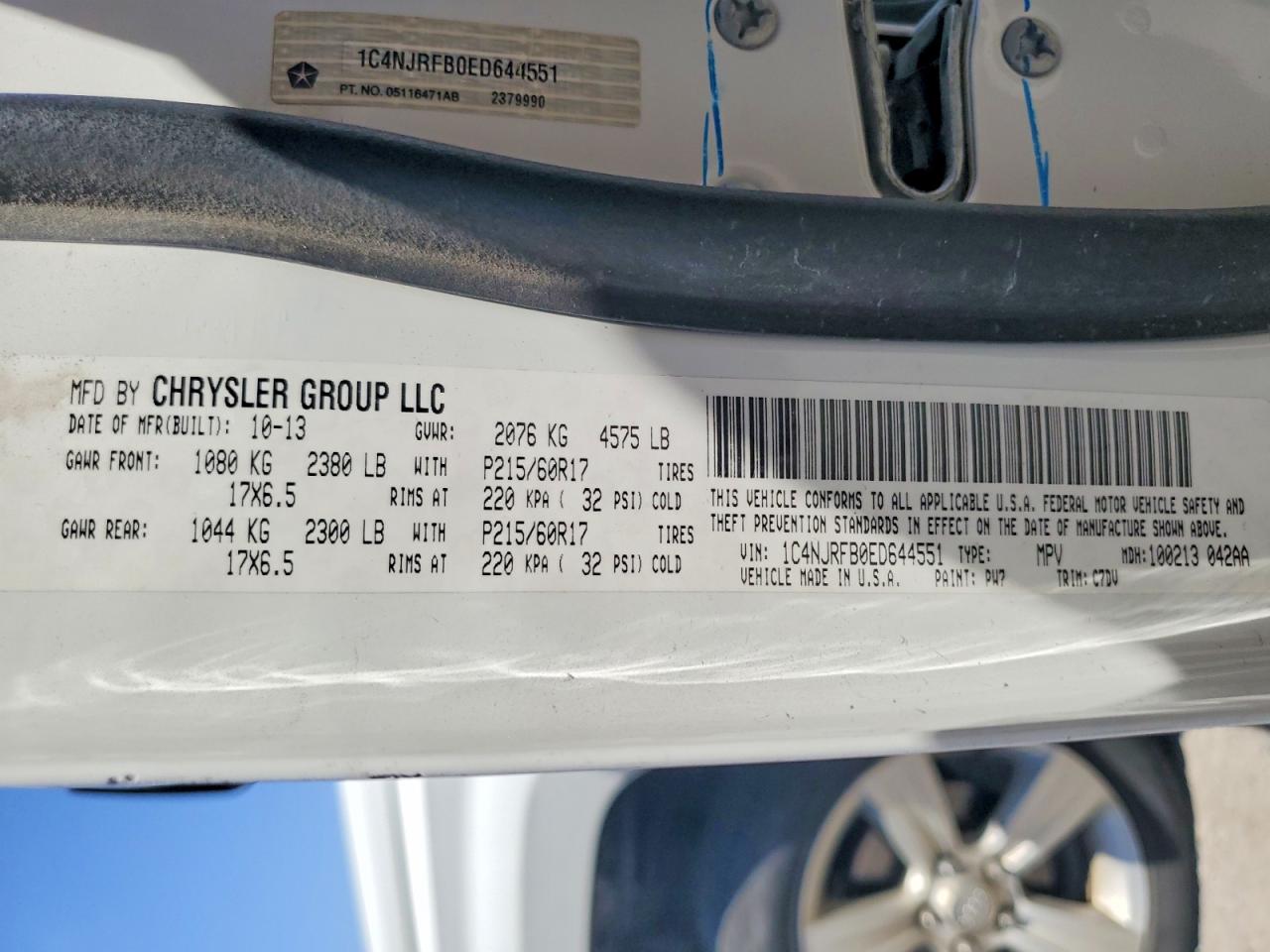 2014 JEEP PATRIOT LATITUDE photo 37